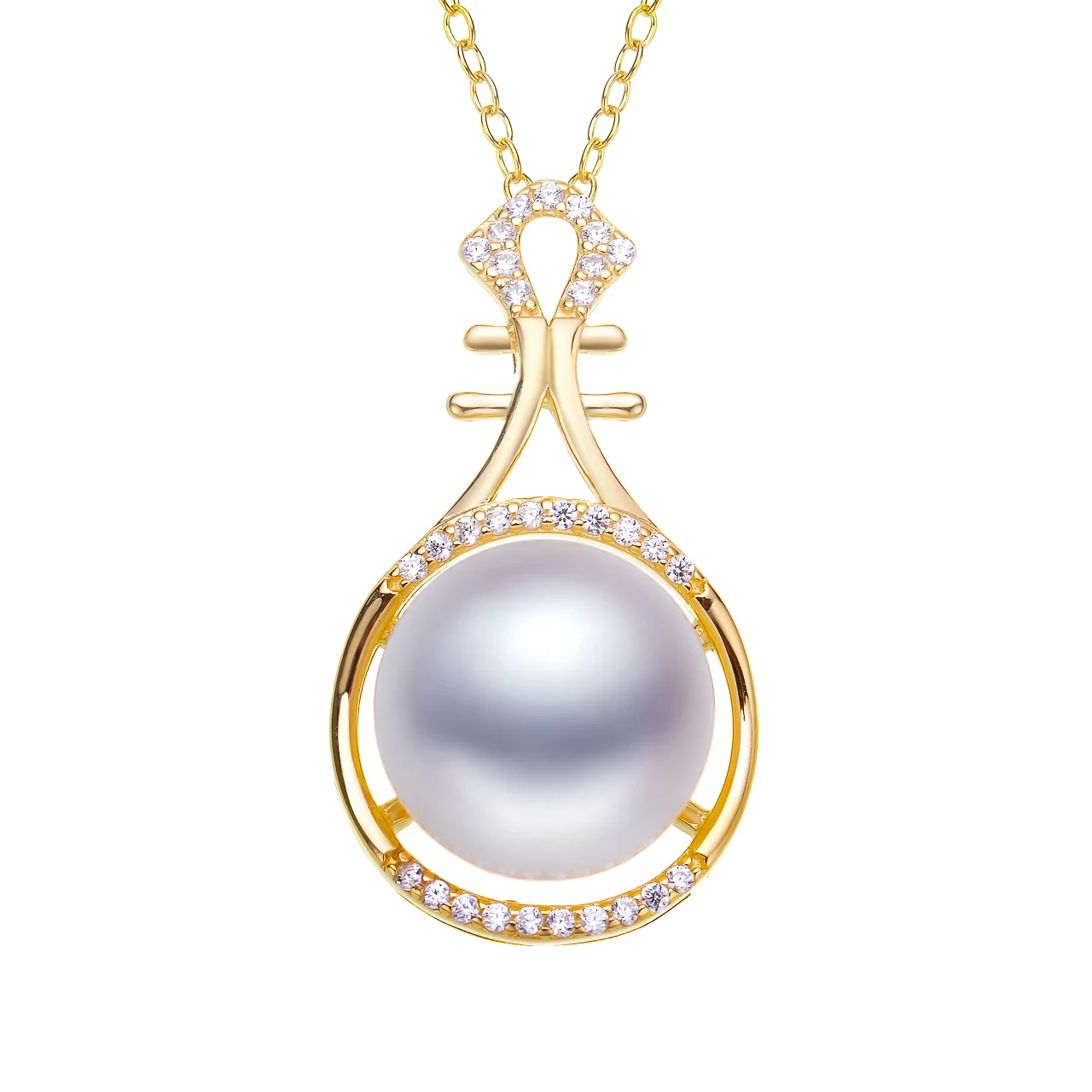 

Sweety Style Pearl Pendant 925 Sterling Silver Pearl Allage Suitable Shinning Pearls For Daily Manufacturer Price, White