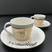 

Customized brand and design stacking mug tea cup sets ceramic