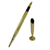 ACMECNClassic Office & Business Ink Table Pen with stand Drafting Design Gold Banking Fountain Pen Set