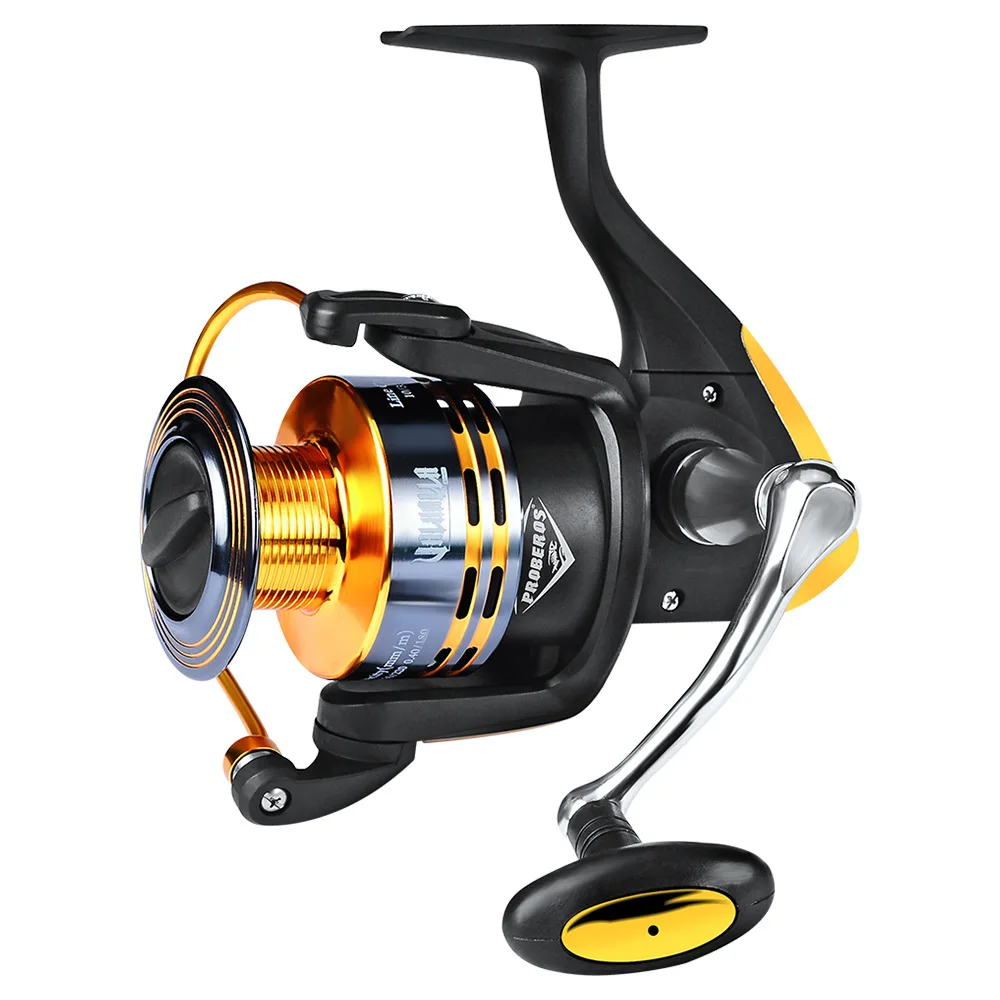 

WEIHE manufacture ultra light spinning fishing wheel golden fish reel