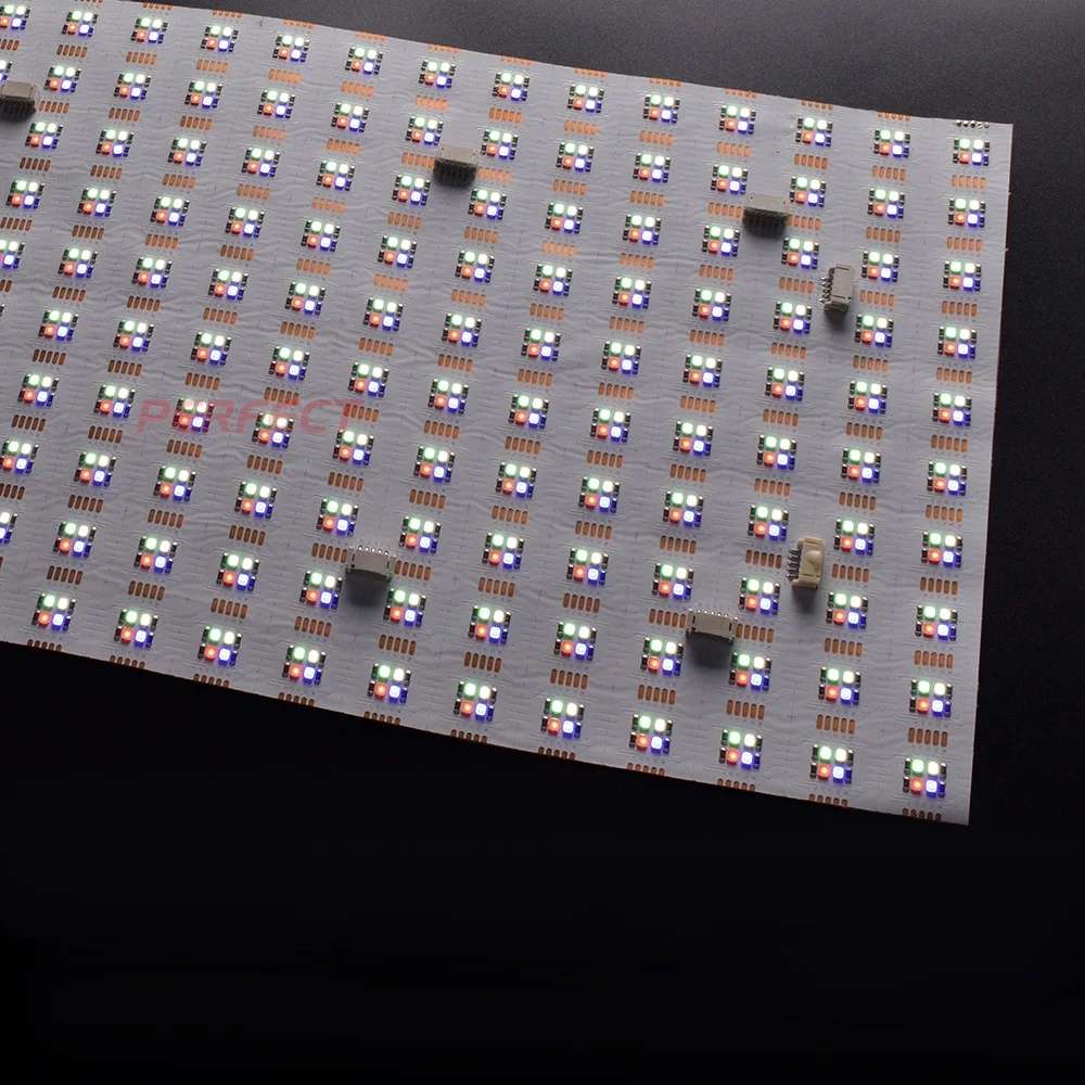 

Popular RGBW 4 COLORS Flexible LED Panel Back Light Sheet for Lightbox