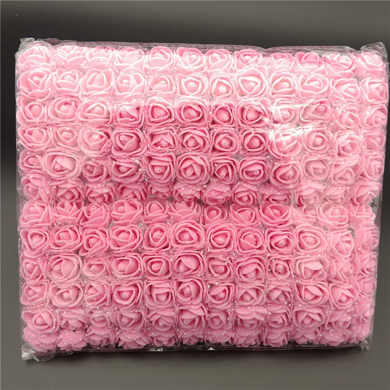 Details about   Mini Foam Rose Fake Scrapbooking DIY s Decoration Festival 144pcs/lot 2cm Set 
