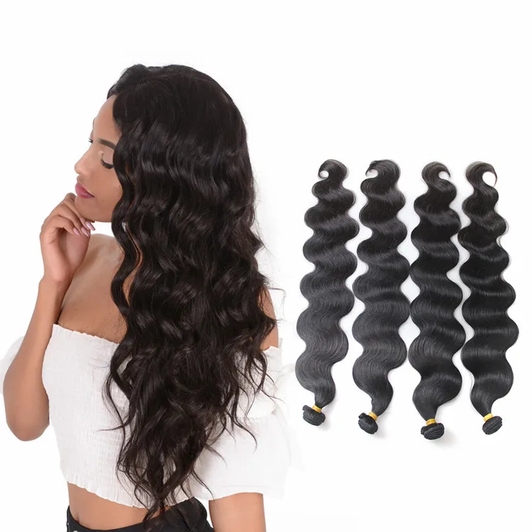 

Fast shipping 13x4 body wave Brazilian human hair lace frontal closure with baby hair,frontal and hair bundles deals