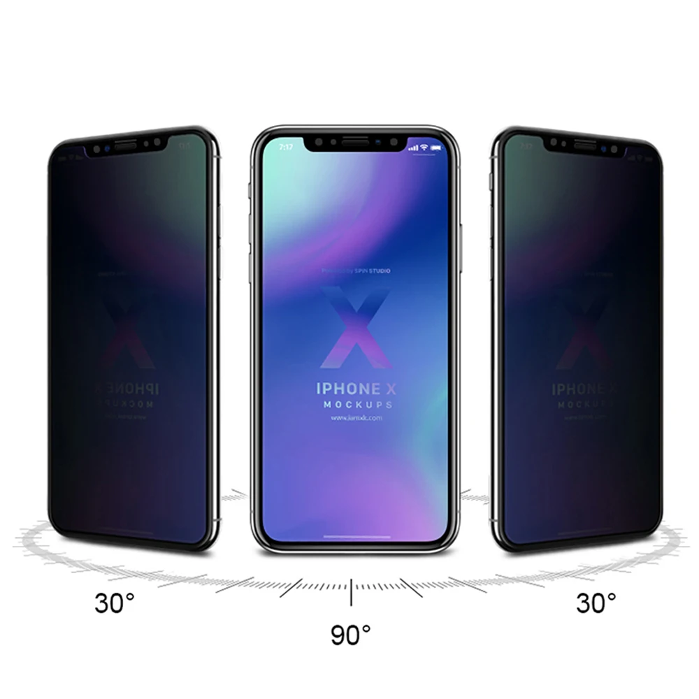 

Privacy Screen Protector For iphone 12 pro max Screen Protector Privacy xs max Full Glue Full Cover