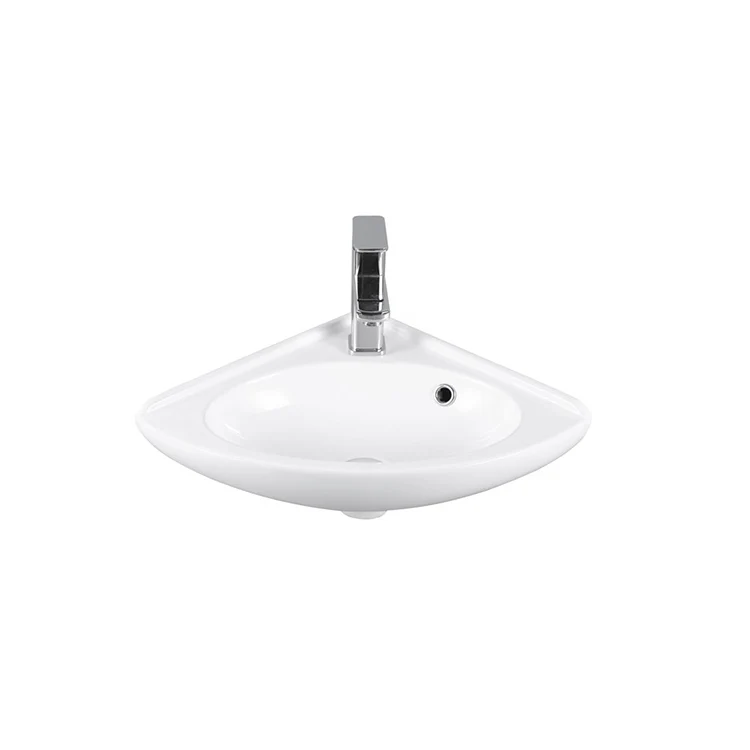 Wholesale custom corner separate bathroom bathroom wash basin sink cheap counter top new model wash basin