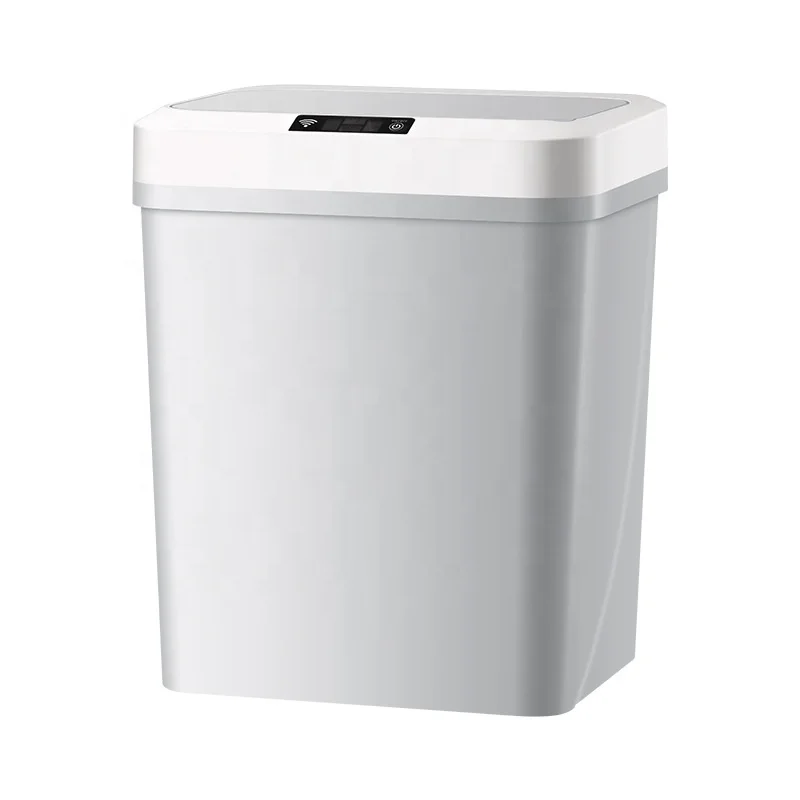 

CLEANBOSS Kitchen Bathroom Living Room Smart Sensor Hygiene Plastic 14L trash can bin Garbage waste bins