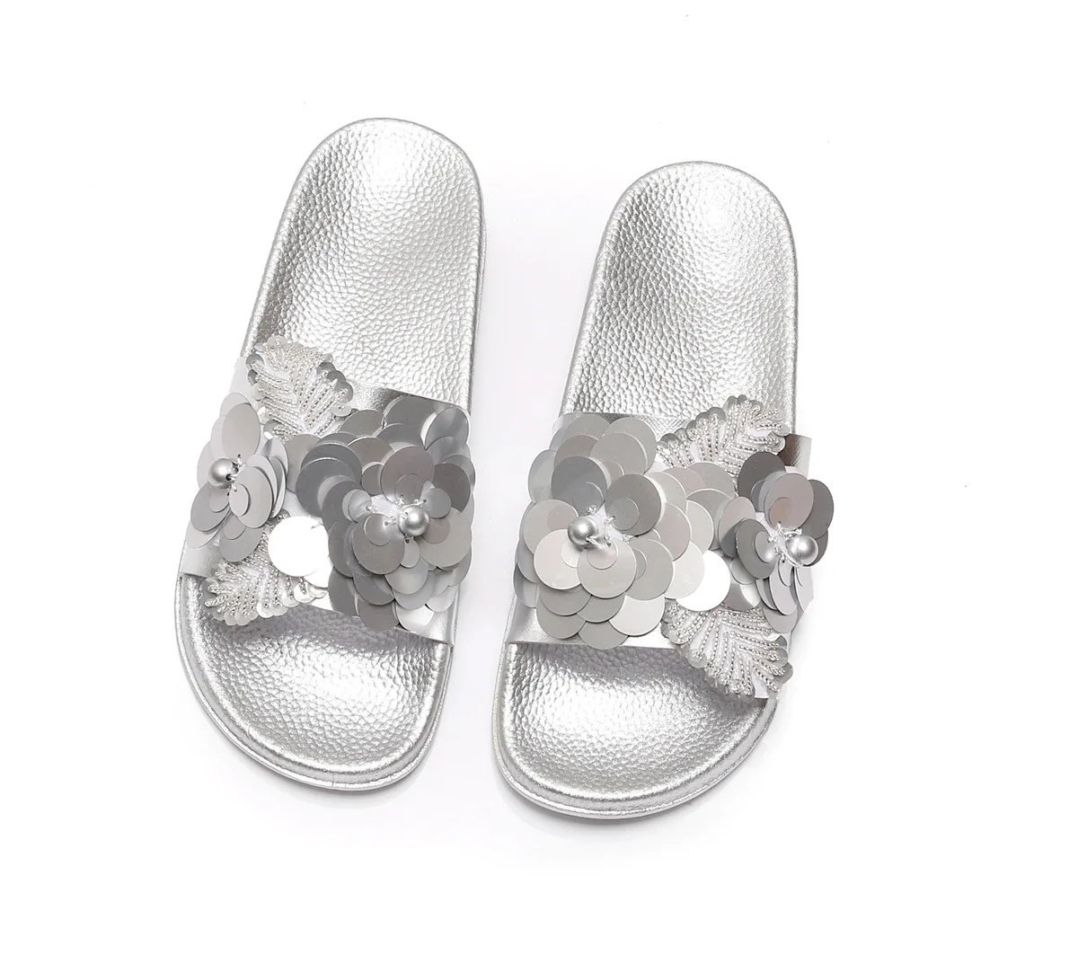 

New arrival popular women shoes flat wholesale slides sandals sandals women shoes ladies footwear