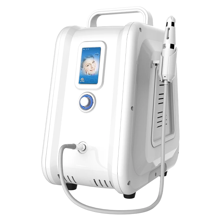 

High quality Portable No Needle skin moisturizing and peeling wrinkle removal beauty machine, White