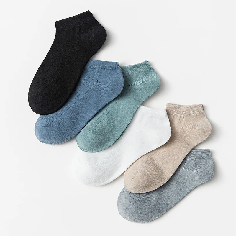 

Wholesale original cotton luxury summer ladies man black fashion short ankle socks