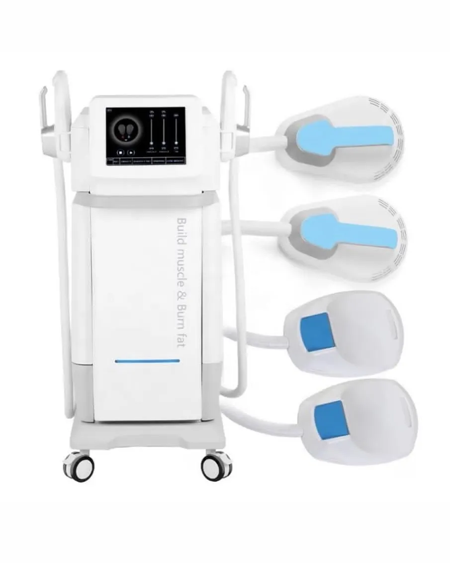 

2022 Newest 5 Handles Sincosculpt EM 13.46 Tesla Electro Muscle Stimulation Fat Burning Machine CE Factory Price, White