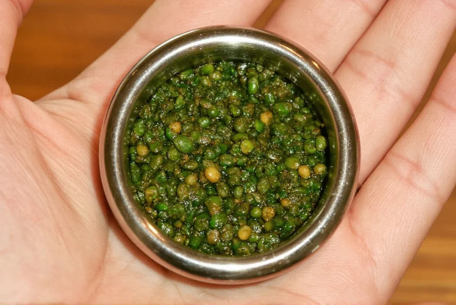 Various chimichurri spice products lined up