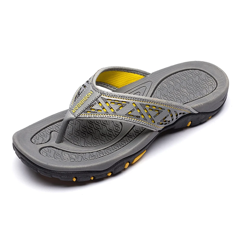 
Summer Beach Outdoor Leather Slippers For Men Shoes 