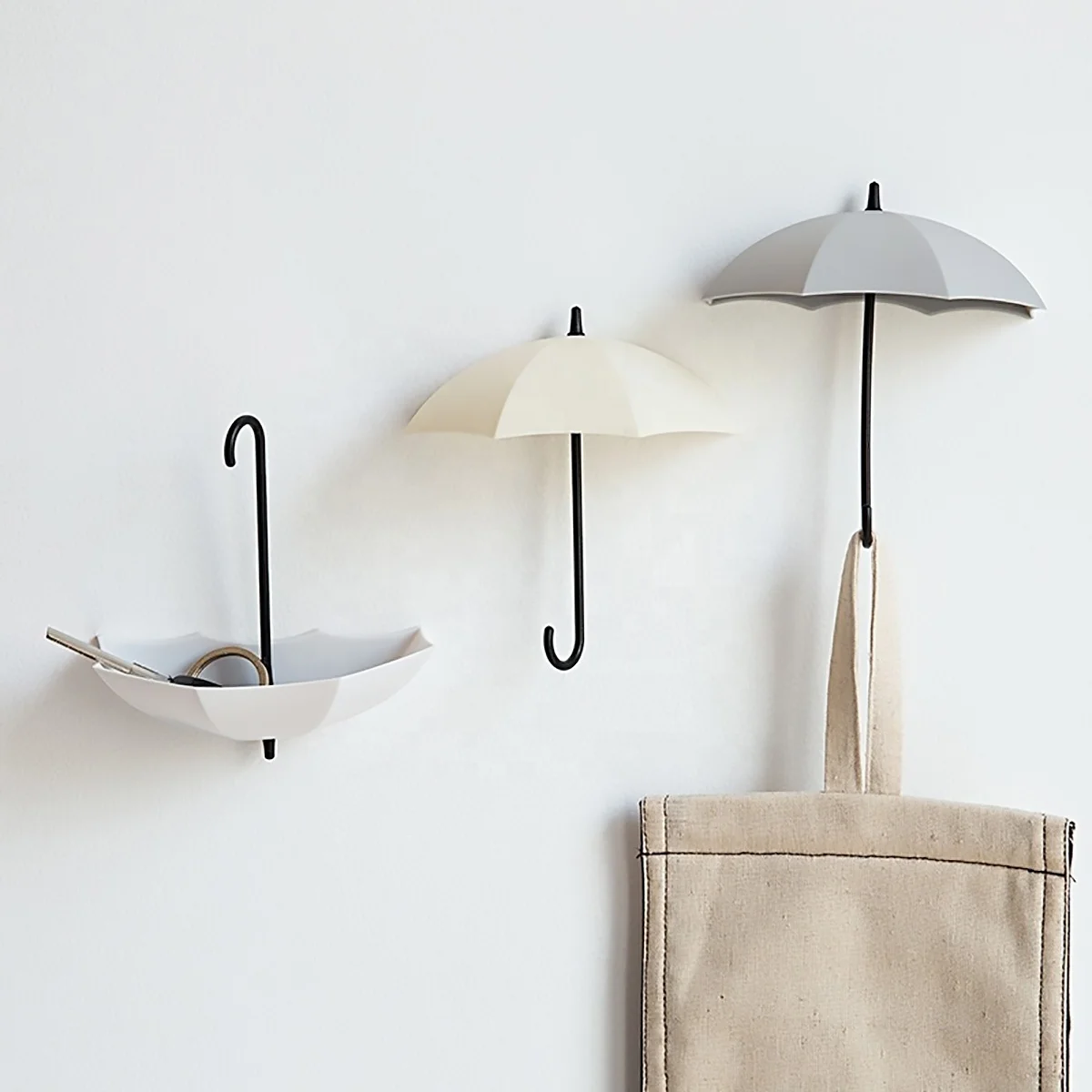 

3pcs /set Creative Shaped Storage Hook Single Wall Hooks Small Decorative Home Decor Wall Hook