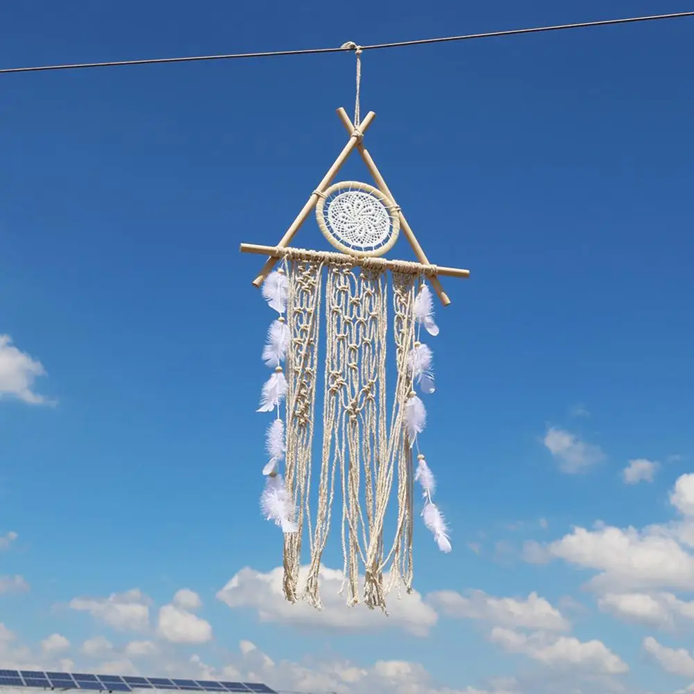 

Artilady boho home decor large wall hanging woven handmade macrame wall hanging dream catcher