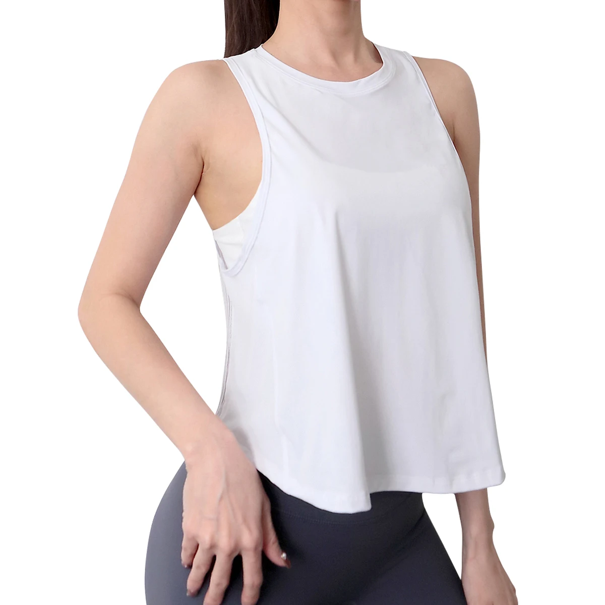 

Women Sleeveless Soft Loose Quick Dry Cozy Jogging Tank Tops