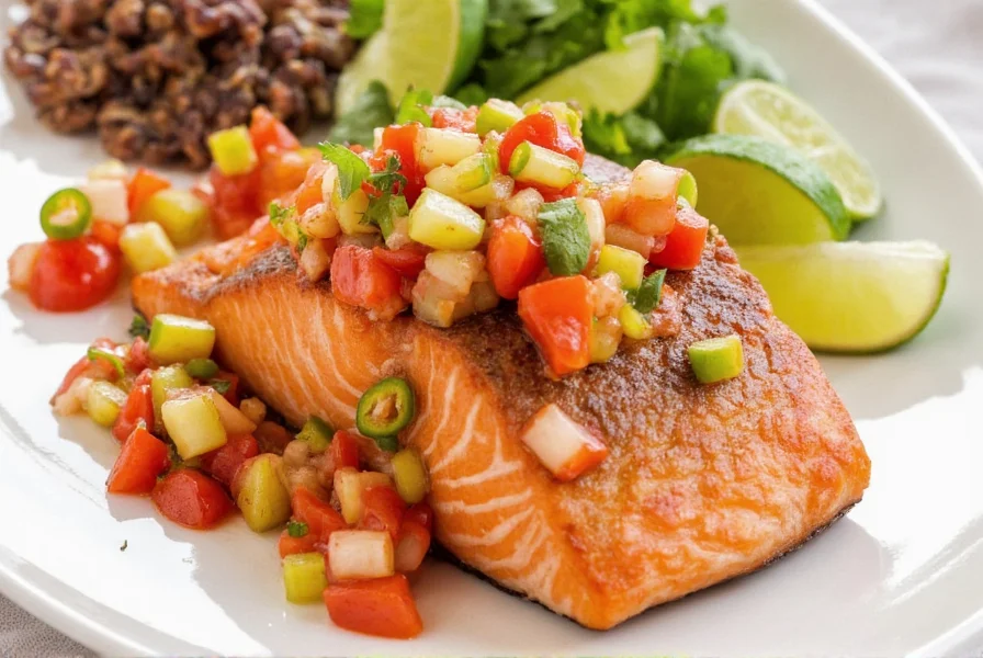 salsa salmon a spicy twist on a classic dish