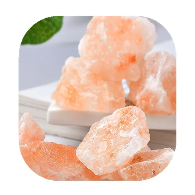 

Wholesale natural crystal rough stone Orange Salt Rock crystal healing stone
