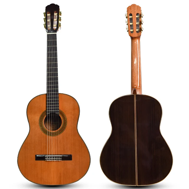 

Minsine D3925 Professional factory price high quality solid wood 39 inch classical guitar