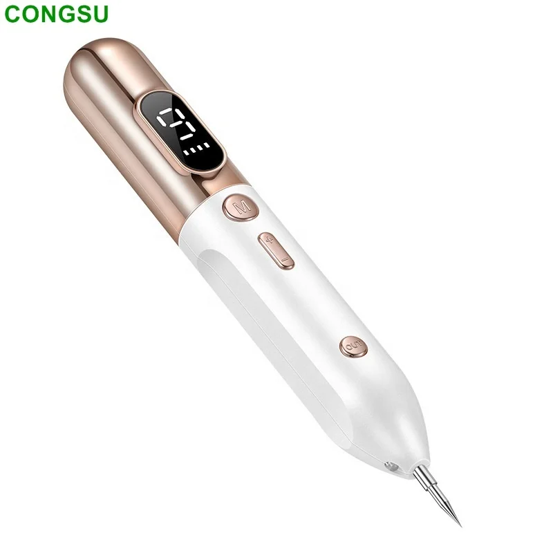 

LED Screen Rechargeable Instant Skin Tag Wart Mole Removal Pen Remover Spot Eraser