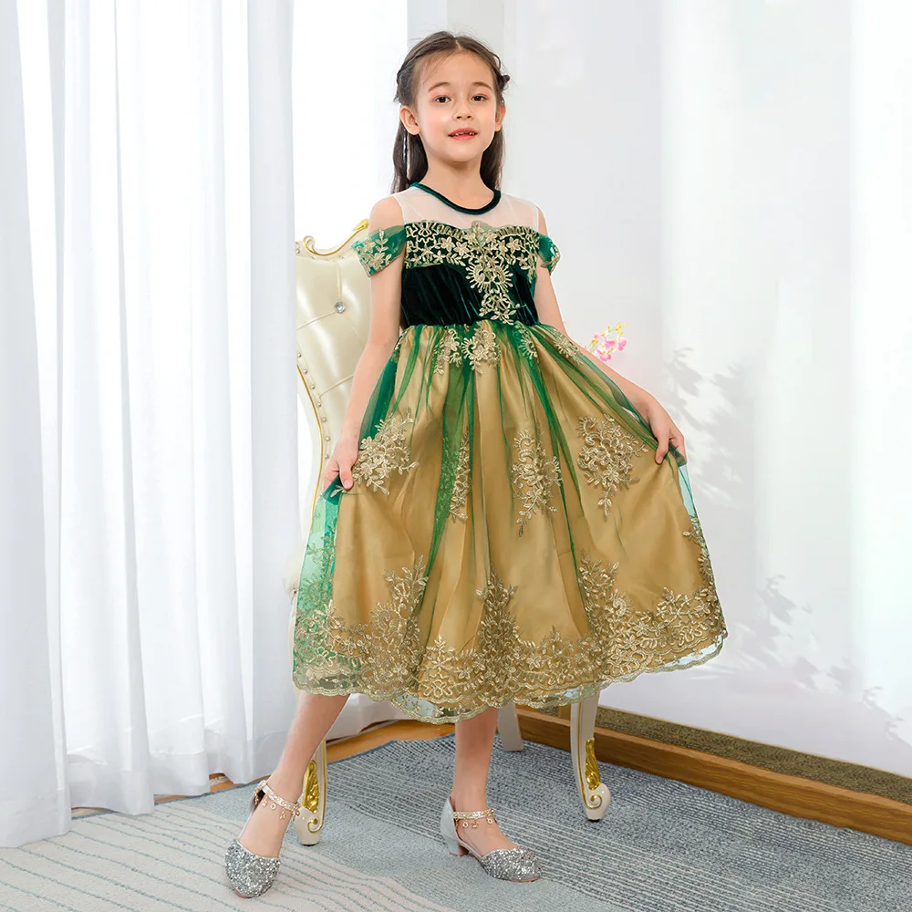 

2021 Snow And Ice 2 Princess Anna Off Shoulder Summer Dress