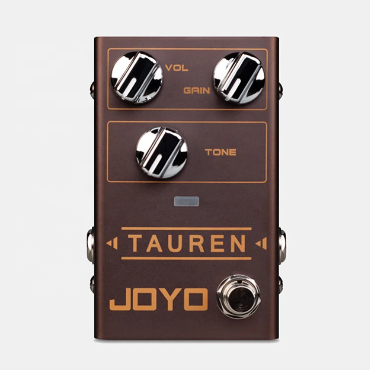 

JOYO R-01 Tauren High Gain Overdrive Pedal, From Clean Boost to Distortion Pedal Effect, For Electric Guitar & Bass