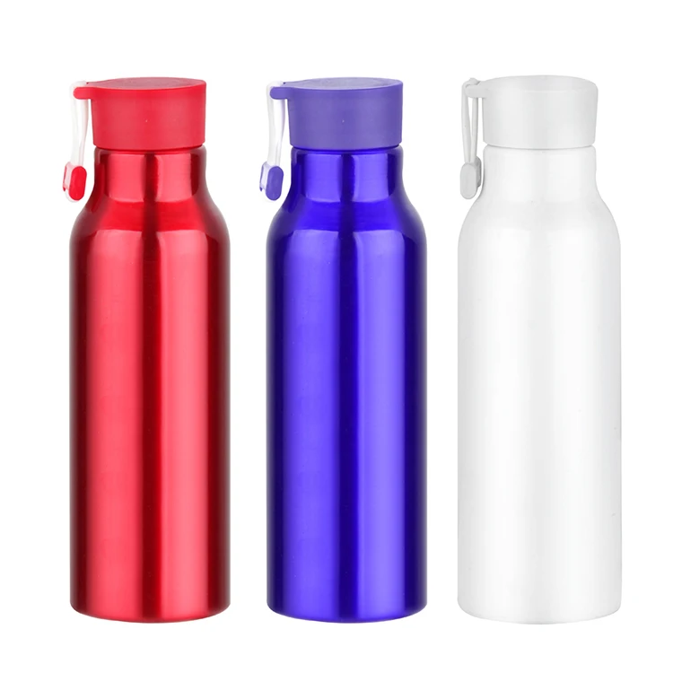 

Promotion gift portable water bottle aluminum bottle with rope