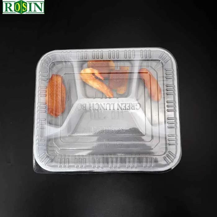 

custom logo disposable degradable pp 3 4 compartment cheap new takeaway lunch box with lid 2023