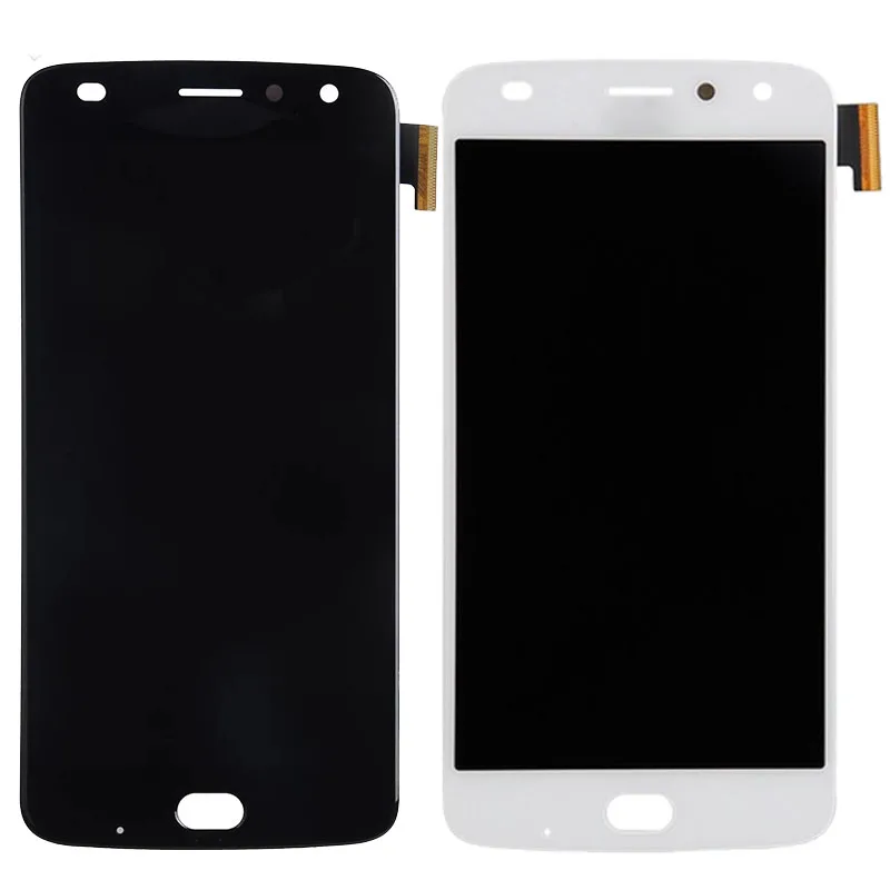 

OLED 5.5inches Mobile Phone Lcd Display With Touch Screen Digitizer Assembly For Motorola Z2 Play XT1710 XT1710-02 XT1710-06 Lcd, Black white