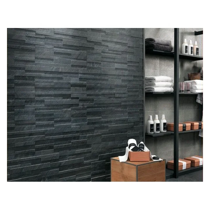 Brick Black Artificial Stone Faux Brick Veneer For Interior Wall Buy Faux Brick Panel Artificial Stone Veneer Interior Wall Cladding Product On