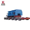 Large cargo transportation lowbed semi trailer for sale