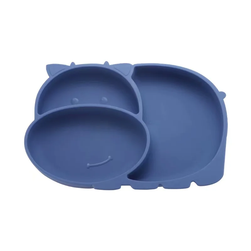 

2021 wholesale Baby food feeding plate silicone bowl, Customized