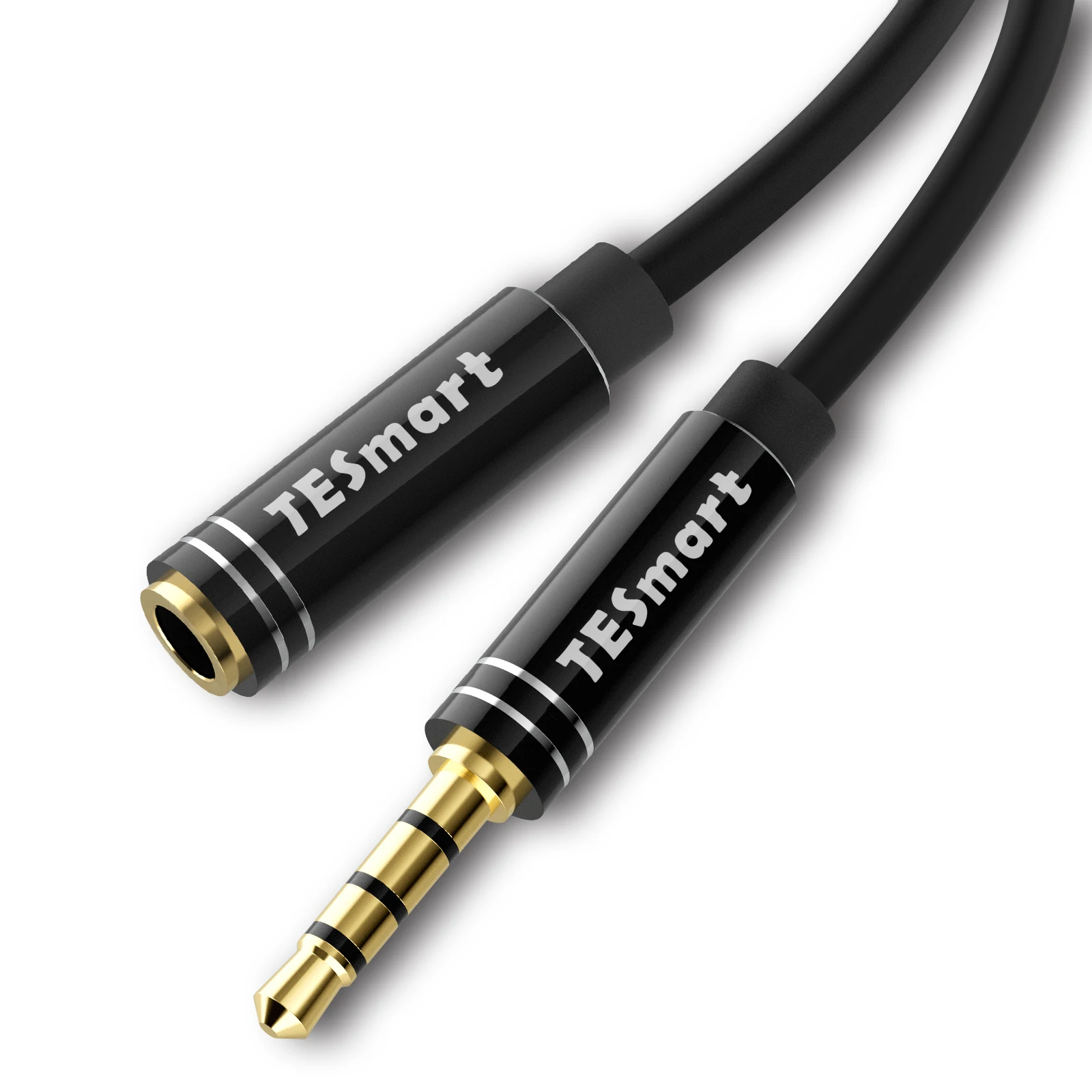 

High-Fidelity Sound 3.5mm Stereo Plug Male to Female Audio Cord Audio Extension Aux Cable