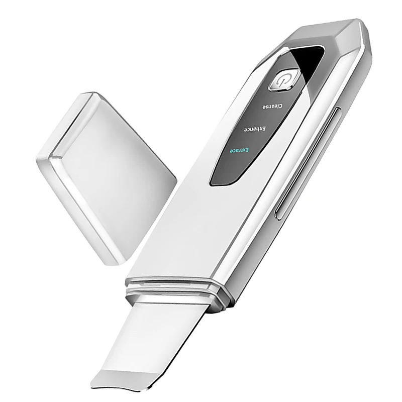 

China Factory In Stock Face Skin Scrubber Ultrasonic Beauty Personal Care Skin Scrubber