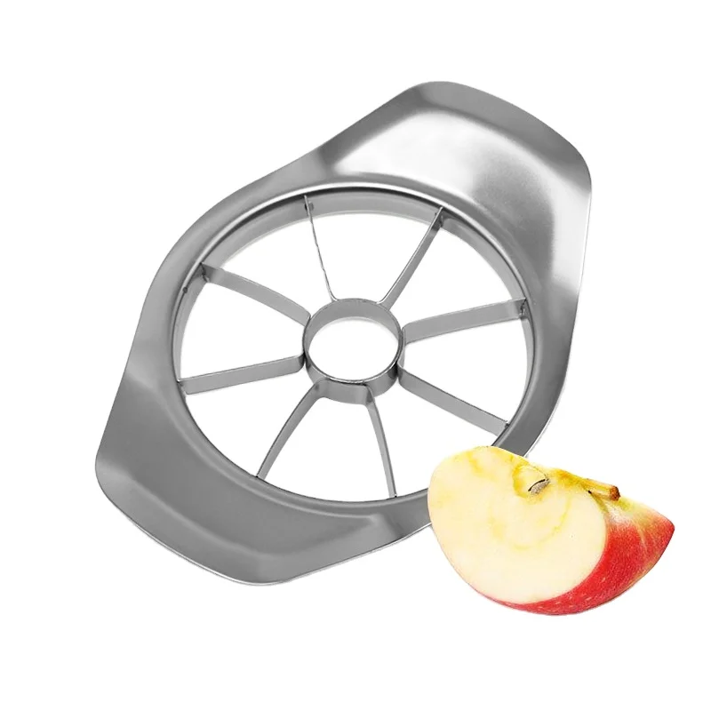 

Stainless Steel Fruit Apple Pear Easy Cut Slicer Cutter Divider