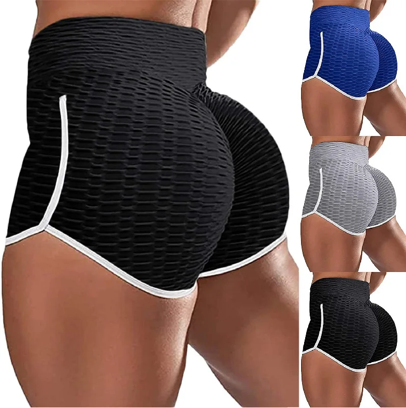 

Xuqing 2021 Wholesale casual plus size yoga sweat breathable high waist summer women's jogger shorts, Photo shows