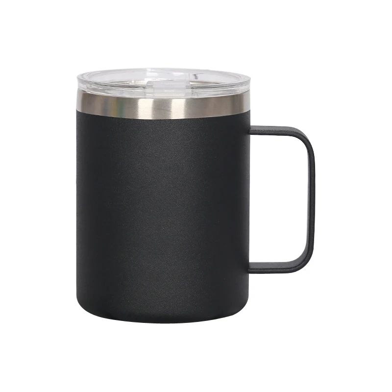 

2021 Hot sell Amazon double wall stainless steel coffee mug12oz stainless steel insulated coffee mug Stainless Steel Coffee Mug, Customized color acceptable