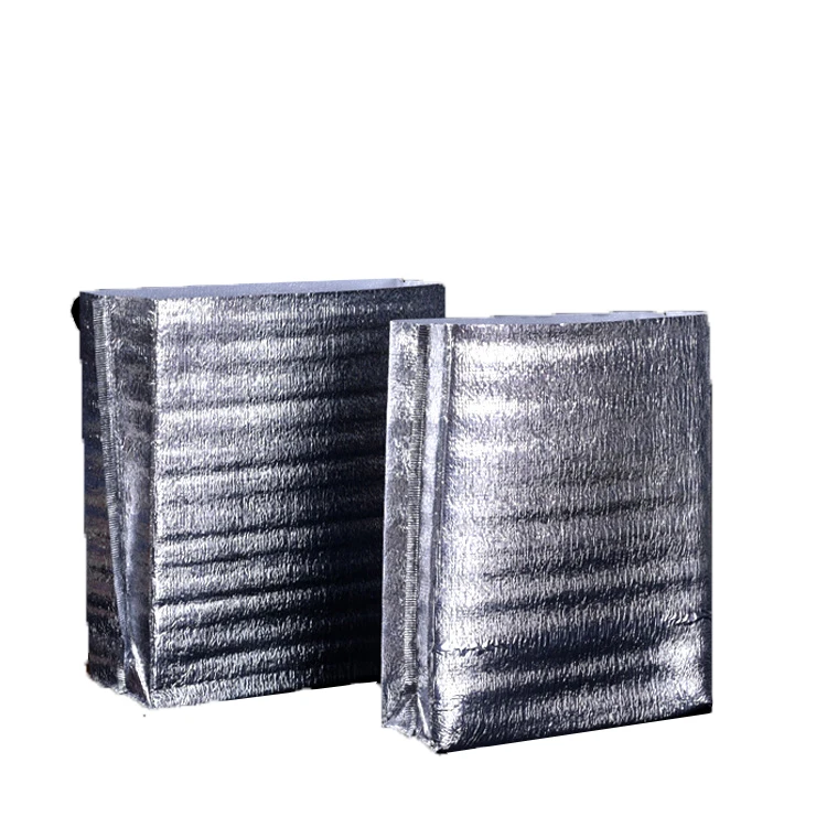 

Thermal Insulated Carry Aluminum Foil Liners Cool Disposable Cooler Chill Bags, Customized