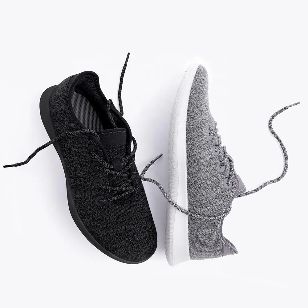 

2021 sneaker manufacturer natural wool shoes wholesale oem unisex Leisure running sports casual merino wool shoes