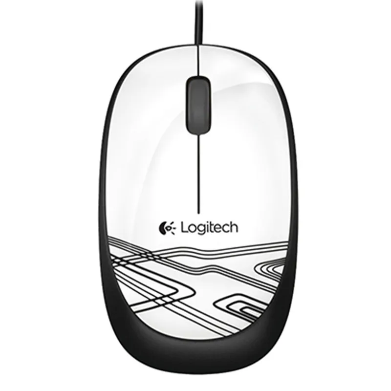 

Logitech Wired Mouse gamer Original M105 Gamer Mice Rechargable Ergonomic Computer Mouse PC Laptop Computer Peripherals