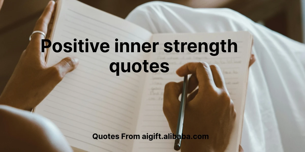 positive inner strength quotes