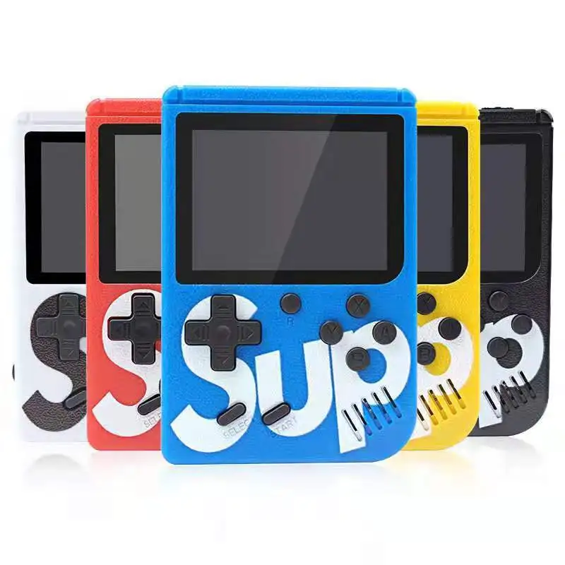 

New Version Vibration Voice 500 in 1 Sup Retro Game Box Classic FC Game Console, Black,,red,white,yellow,blue