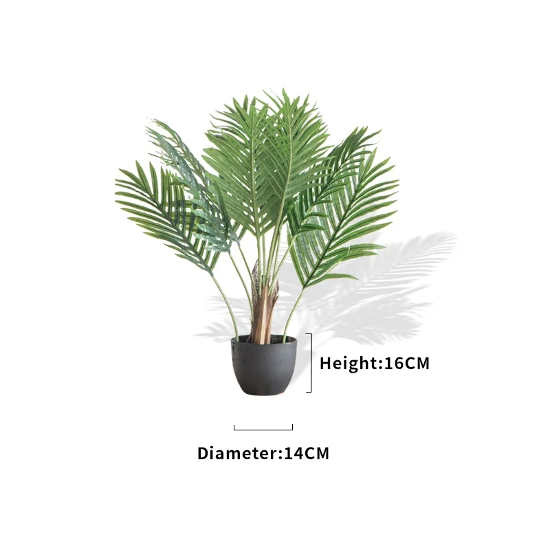

Professional Supply Fake Large Tree Indoor Decoration Gardening Green Plant Artificial Plant Palm Tree