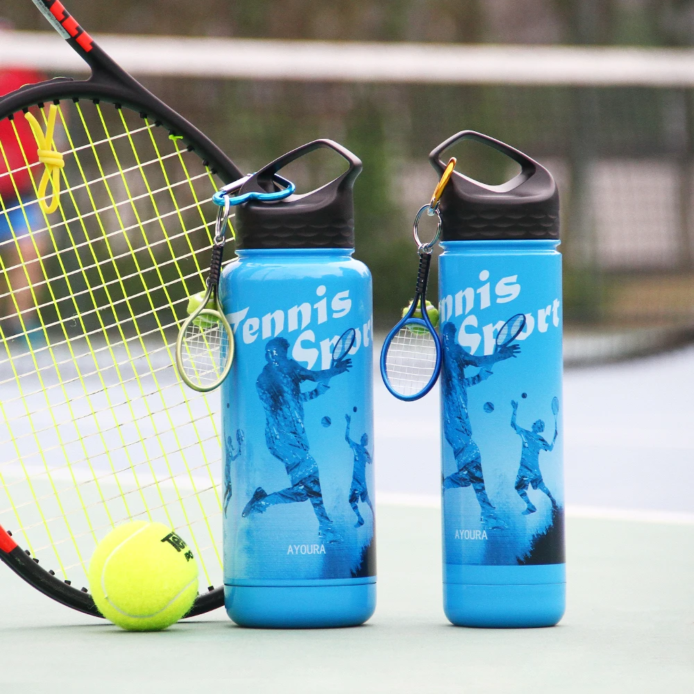 

Sport double wall tennis water bottle stainless steel Vacuum Insulated water bottle BPA free 1.2L water bottle, Customized color