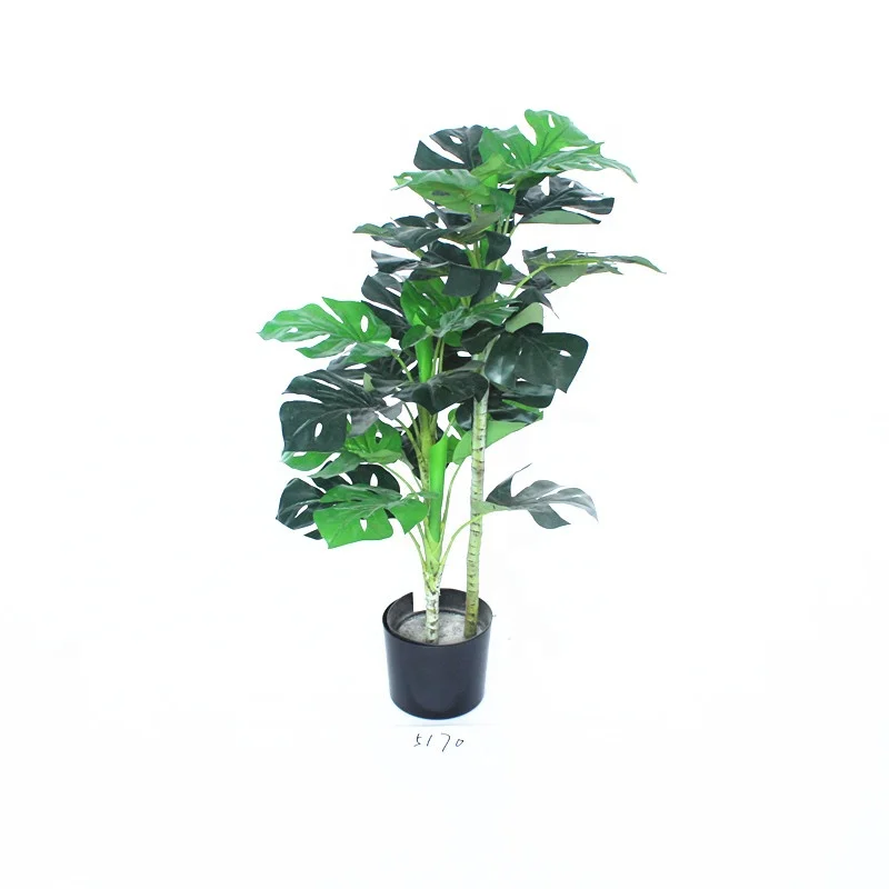 

5170 hot sell 90cm 27LVS artificial monstera plant