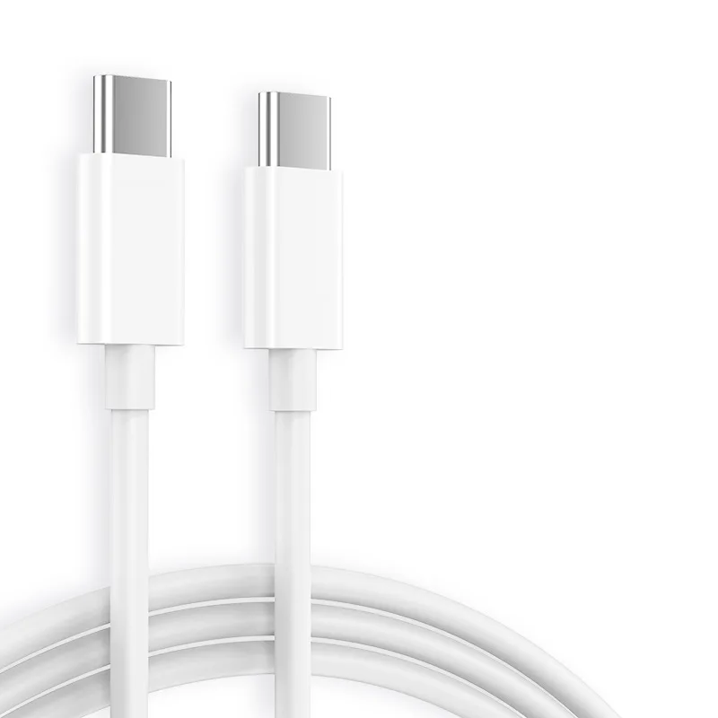 

60W Fast Charging cable for laptopHot sale products Type-C To Type-C, White