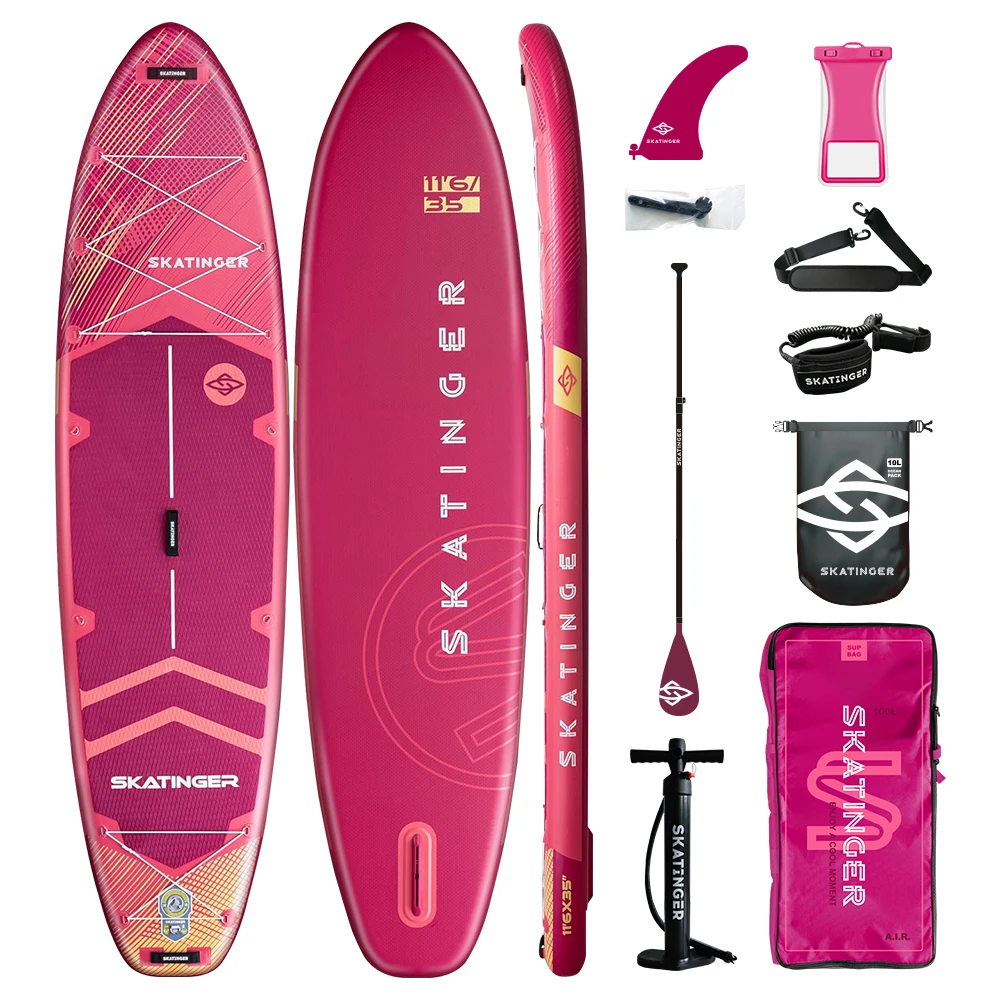 For Inflatable Paddle Board Drop Stitch Wave Surfing OEM ODM Custom Logo