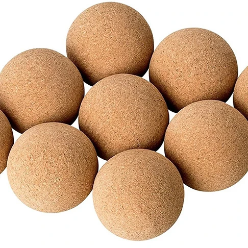 

Wholesale Natural Cork Point Massage Therapy Ball Single Cork Ball for Foot Massage Body Relief