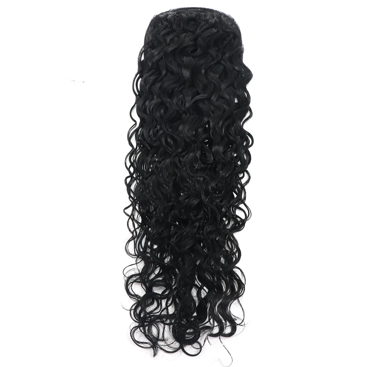 

2023 Hot Selling Water Wave Ponytail Extensions 100g Ponytail Hair Drawstring Ponytails