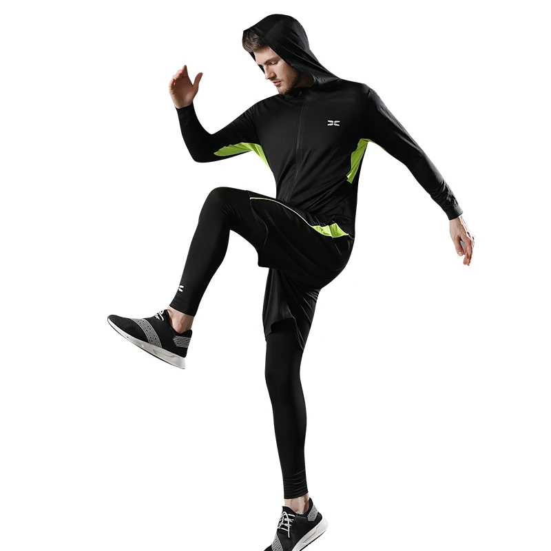 

Mens Sportswear tights men Bodybuilding Fitness Leggings Compression running pants
