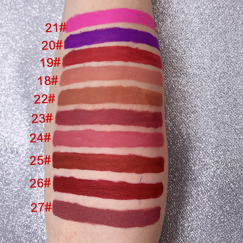 

Best Selling Private Label Long Lasting Waterproof Red Non Sticky Lipgloss Matte Liquid Lipstick